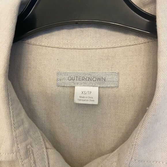 OUTERKNOWN S.E.A. SUIT coveralls boiler room JUMPSUIT NATURAL tan linen blend XS - Picture 14 of 14